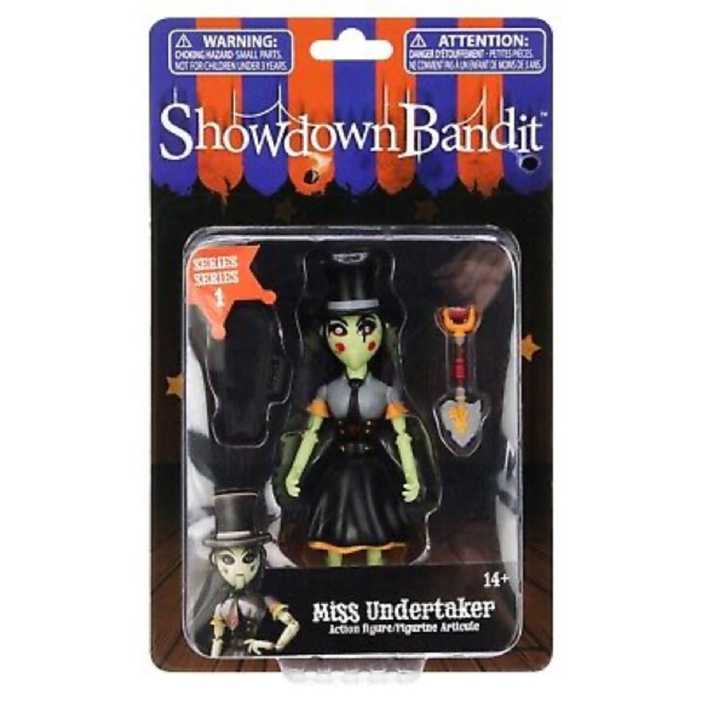 🤠🧟‍♀️ NIB Showdown Bandit Miss Undertaker Figure